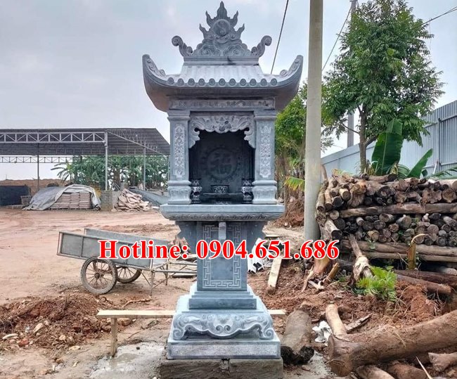Trang thờ ngoài trời đẹp - Bán các mẫu trang thờ, cùng thờ bằng đá